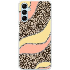 Чохол для Samsung Galaxy M14 (M146) MixCase Леопард жовто-рожевий