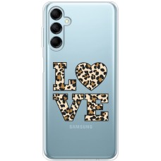 Чохол для Samsung Galaxy M14 (M146) MixCase Леопард love