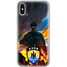 Чохол для iPhone X / Xs MixCase патріотичні кіборг Азова