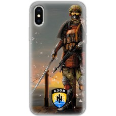 Чохол для iPhone X / Xs MixCase патріотичні самурай