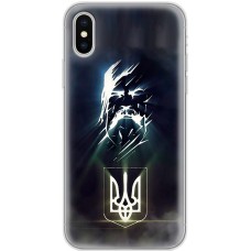 Чохол для iPhone X / Xs Патріотичні військовий козак MixCase