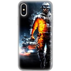 Чохол для iPhone X / Xs Патріотичні військові кіборги MixCase