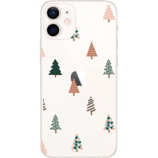 Чохол для iPhone 12 MixCase Новий рік паттерн новорічні ялинки