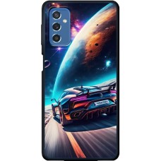 Чохол для Samsung Galaxy A04S (A047) MixCase машини неон на місяці