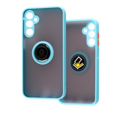 Чохол для Samsung Galaxy A15 LikGus Edging Ring бірюзовий