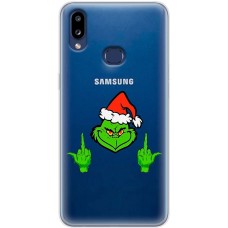 Чохол для Samsung Galaxy A10s (A107) MixCase Новий рік Грінч проти Різдва