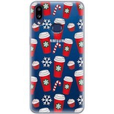Чохол для Samsung Galaxy A10s (A107) MixCase Новий рік зимова кава