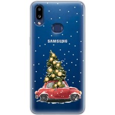 Чохол для Samsung Galaxy A10s (A107) MixCase Новий рік ялинка їде додому