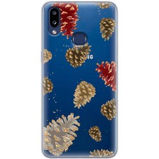Чохол для Samsung Galaxy A10s (A107) MixCase Новий рік ялинові шишки