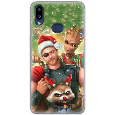 Чохол для Samsung Galaxy A10s (A107) MixCase Новий рік новорічний Марвел