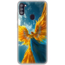 Чохол для Samsung Galaxy A11 / M11 MixCase патріотичні ангел українка