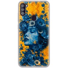 Чохол для Samsung Galaxy A11 / M11 MixCase патріотичні жіноча блакить