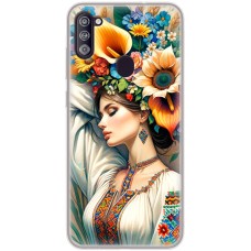 Чохол для Samsung Galaxy A11 / M11 MixCase патріотичні спляча красуня