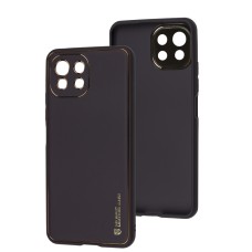 Чохол для Xiaomi Mi 11 Lite Leather Xshield dark purple