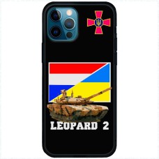 Чохол для iPhone 14 Pro Max MixCase техніка Leopard 2