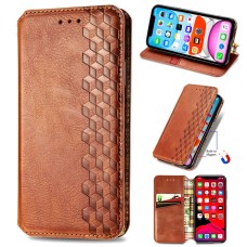 Чохол книжка для Xiaomi Redmi 12C / 11A / Poco C55 Getman Cubic коричневий