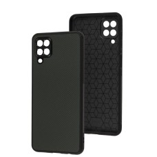 Чохол для Samsung Galaxy A12 / M12 Graphite carbon forest green