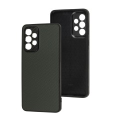 Чохол для Samsung Galaxy A33 5G Graphite carbon forest green