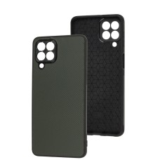 Чохол для Samsung Galaxy M53 (M536) Graphite carbon forest green