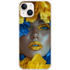 Чохол для iPhone 13 mini MixCase патріотичні макіяж