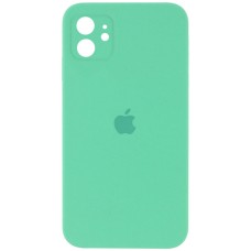 Чохол Silicone Case Square Full Camera (AA) для Apple iPhone 11 (6.1") Зелений / Spea