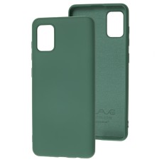 Чохол для Samsung Galaxy A31 (A315) Wave colorful forest green