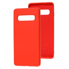 Чохол для Samsung Galaxy S10 (G973) Wave colorful red