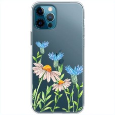 Чохол для iPhone 12 Pro Mixcase квіти волошки та ромашки