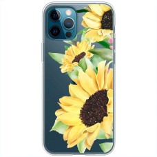 Чохол для iPhone 12 Pro Mixcase квіти великі соняшники