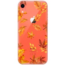 Чохол для iPhone Xr MixCase осінь осінні листочки