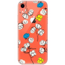 Чохол для iPhone Xr MixCase патріотичні квіти бавовни