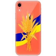 Чохол для iPhone Xr MixCase патріотичні пшениця з України