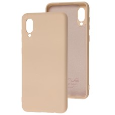 Чохол для Samsung Galaxy A02 (A022) Wave colorful рожевий / pink sand