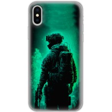 Чохол для iPhone X / Xs MixCase патріотичні десант ЗСУ