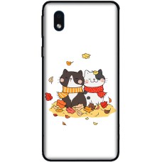 Чохол для Samsung Galaxy A01 Core (A013) MixCase осінь котяча осінь