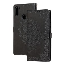 Чохол книжка для Samsung Galaxy A11 / M11 "Art з візитівкою" чорний