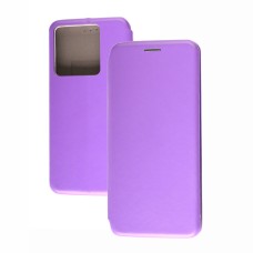 Чохол книжка Premium для Xiaomi Redmi Note 13 Pro 5G / Poco X6 бузковий