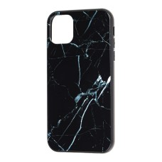 Чохол для iPhone 11 Pro Max Marble "чорний"