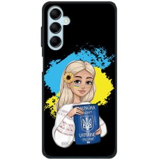 Чохол для Samsung Galaxy M14 (M146) MixCase патріотичні паспорт українки
