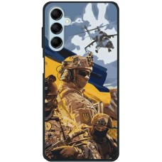 Чохол для Samsung Galaxy M14 (M146) MixCase патріотичні бійці України