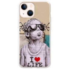 Чохол для iPhone 14 MixCase графіті I love life