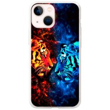Чохол для iPhone 13 MixCase звірі два тигри
