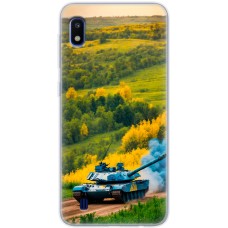 Чохол для Samsung Galaxy A10 (A105) MixCase патріотичні бойовий танк