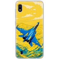 Чохол для Samsung Galaxy A10 (A105) MixCase патріотичні літак