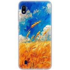 Чохол для Samsung Galaxy A10 (A105) MixCase патріотичні Хліб України фарбою