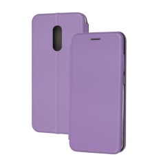 Чохол книжка Premium для Xiaomi Redmi 5 світло-бузковий