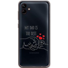 Чохол для Samsung Galaxy A04e (A042) MixCase День батька My DAD is the Best