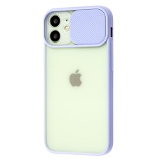 Чохол для iPhone 12 mini LikGus Camshield camera protect бузковий