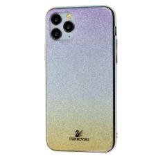 Чохол для iPhone 11 Pro Sw glass сріблясто-золотистий