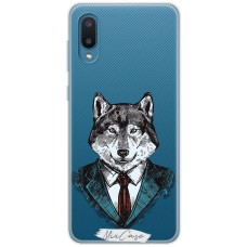 Чохол для Samsung Galaxy A02 (A022) Mixcase вовк бос